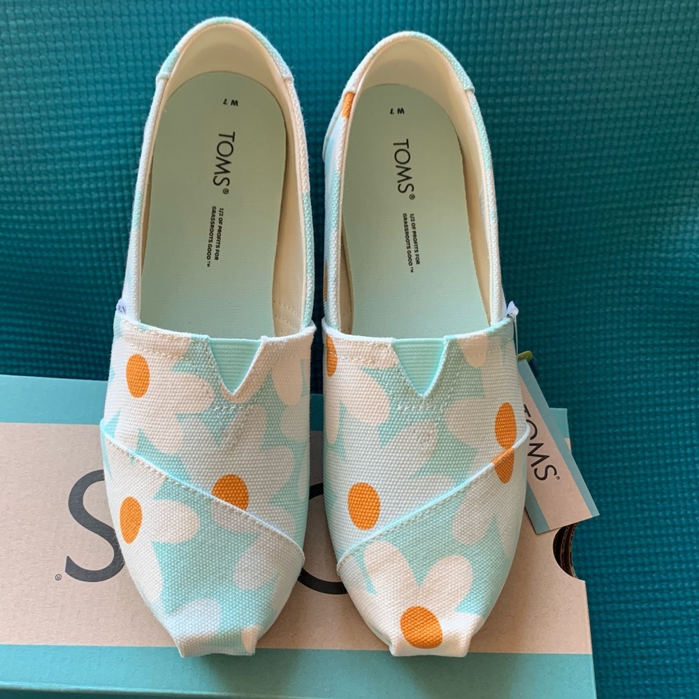 TOMS Alpargata Retro Floral